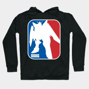 gundam wing nba logo baskelball Hoodie